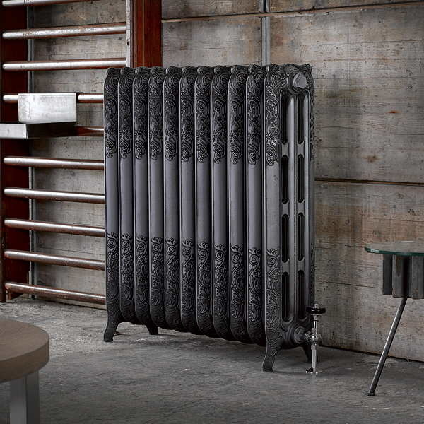 Cast iron radiator with flower deco Rococo 470/3 - TheClassicHouse ...