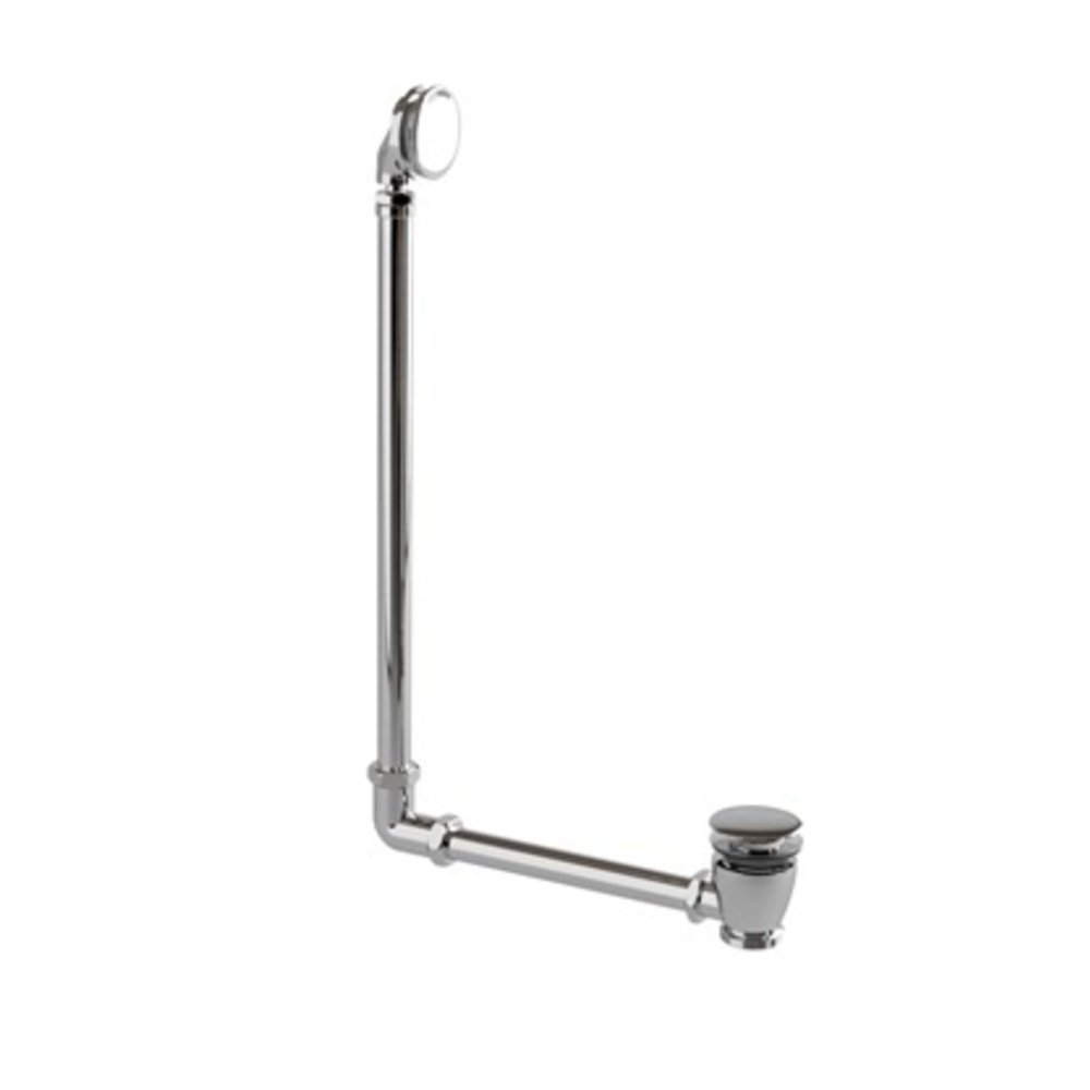 Burlington Burlington exposed bath overflow with click-clack waste CW6