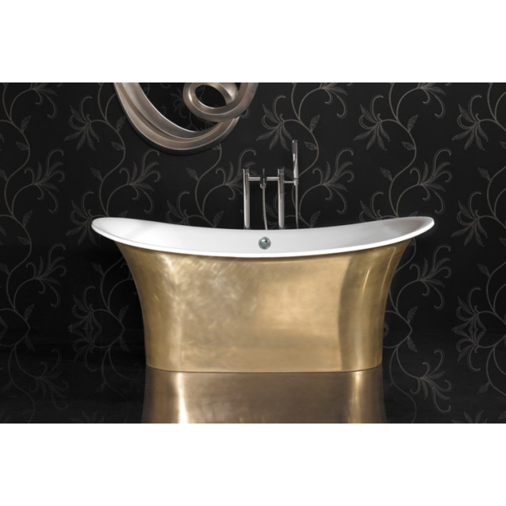 Ashton & Bentley A&B freestanding bath Grand Aegean 1800 Metallic BG - gloss brass