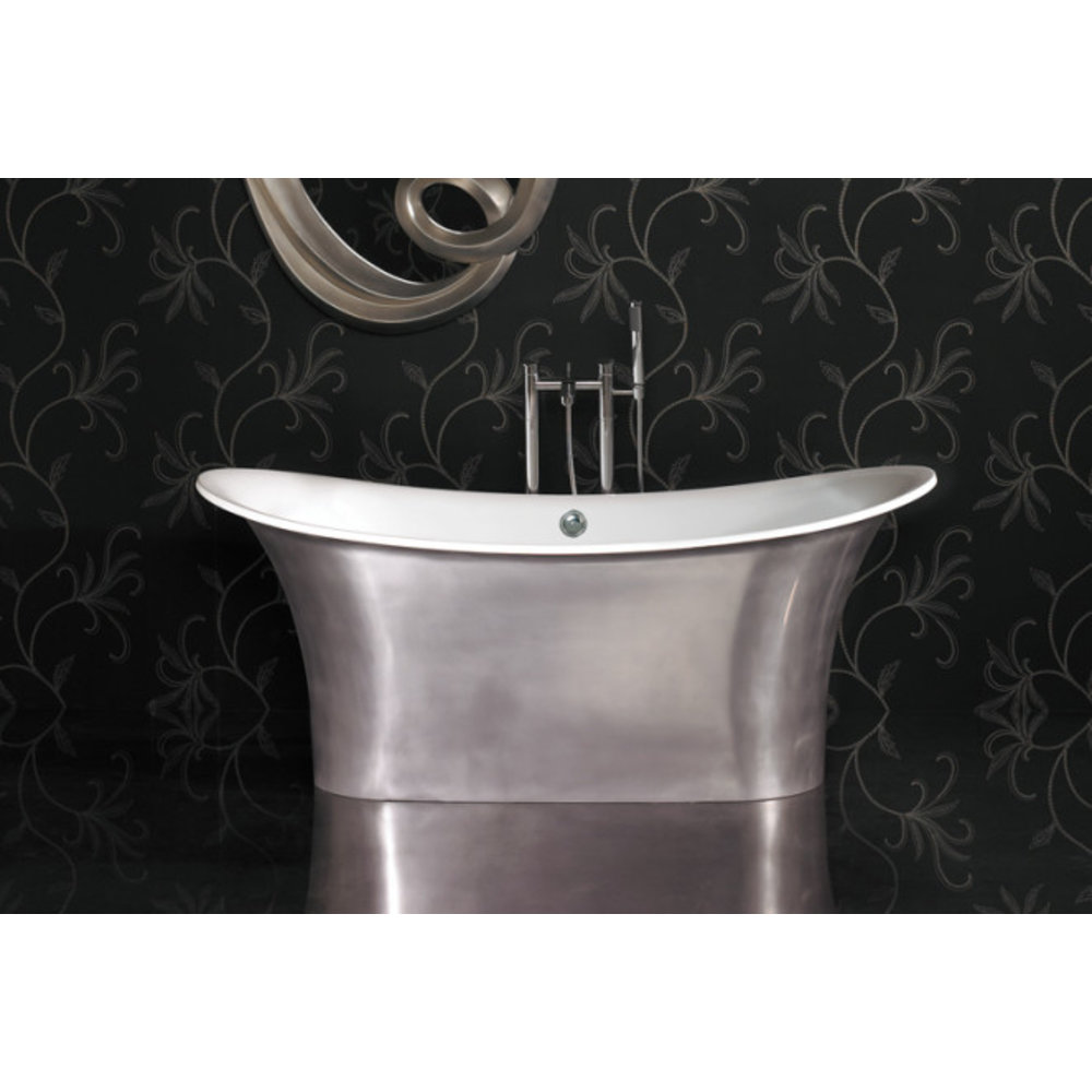 Ashton & Bentley A&B Freistehende Badewanne Grand Aegean 1800 Metallic PG - gloss platinum