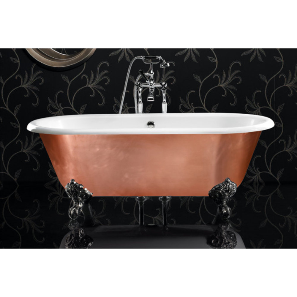 Ashton & Bentley A&B freestanding bath with legs Corinthian Metallic CG - gloss copper