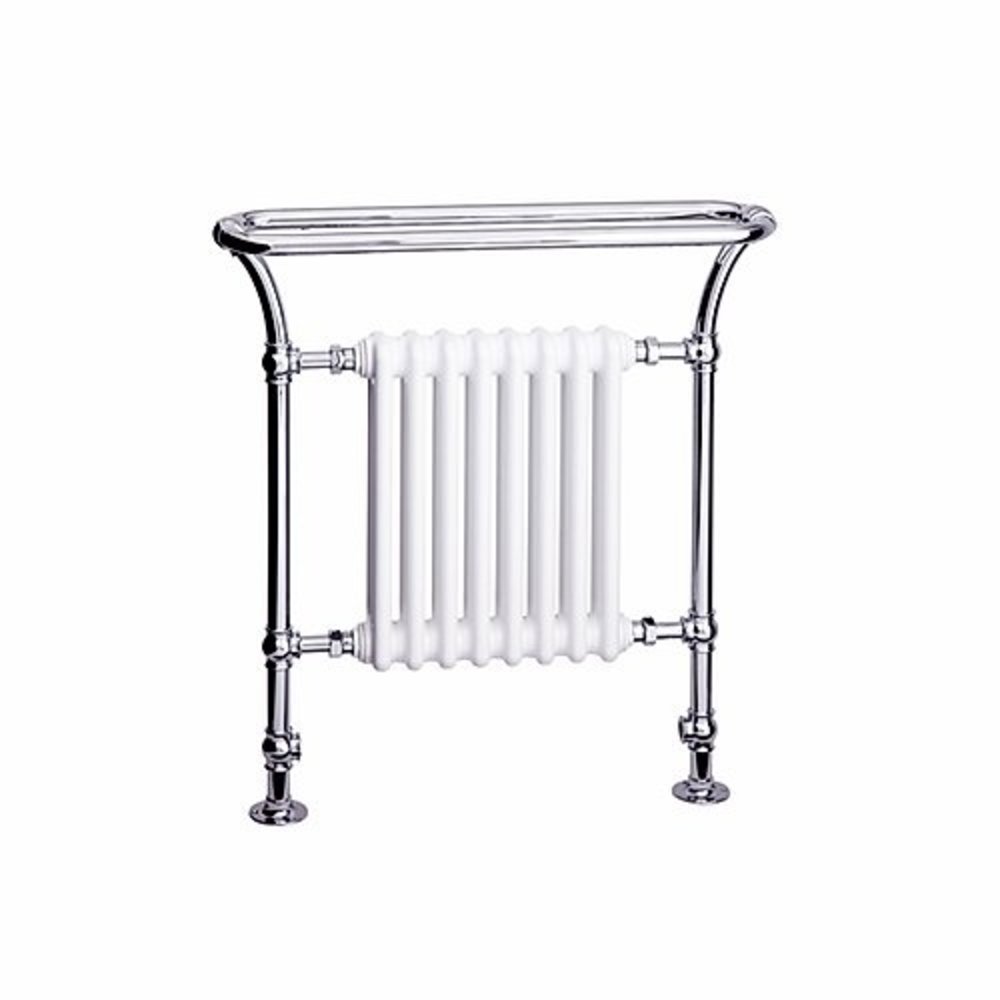 Bard & Brazier B&B Klassieke handdoekradiator met witte leden Florian FLF90/80R