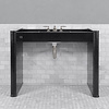 Lefroy Brooks Marble LB Piano Black gepolijste granieten console wastafel LB-6342BK