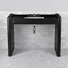 Lefroy Brooks Marble LB Piano Black gepolijste granieten console wastafel LB-6342BK