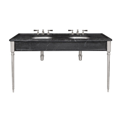 Edwardian black marble console LB6434BK