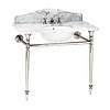 Bard & Brazier B&B Hepburn single carrara marble console with stand