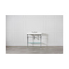 V+A Candella 100 basin & washstand with chrome legs CAN-100 Victoria + Albert V+A Candella 100 basin & washstand with chrome legs CAN-100