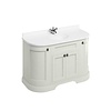 BB Edwardian 134 basin unit with white Minerva top and basin FC1-BW13