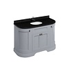 134 Waschtischschrank mit Minerva-Platte Black Granite und Waschbecken FC1-BB13 BB Edwardian 134 Waschtischschrank mit Minerva-Platte Black Granite und Waschbecken FC1-BB13