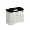 BB Edwardian 134 basin unit with Black Granite Minerva top and basin FC1-BB13