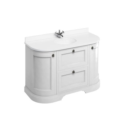 Classical basin unit Minerva white FC4-BW13