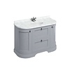 BB Edwardian 134 basin unit with Carrara white Minerva top and basin FC4-BC13