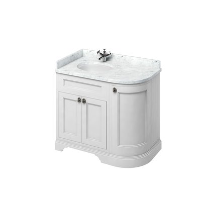 Classical basin unit Minerva Carrara FC2-BC98L