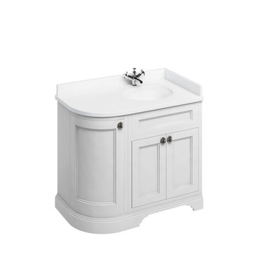 Classical basin unit Minerva white FC3-BW98R