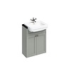 BB Edwardian 60cm base unit with basin, soft close doors and glass shelf F6B-B12