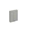 60cm wall unit with soft close doors and glass shelf F6W BB Edwardian 60cm wall unit with soft close doors and glass shelf F6W