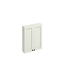 60cm wandkast met soft-close deuren en planchet F6W BB Edwardian 60cm wandkast met soft-close deuren en planchet F6W
