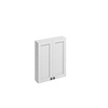 60cm wall unit with soft close doors and glass shelf F6W BB Edwardian 60cm wall unit with soft close doors and glass shelf F6W