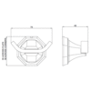 Perrin & Rowe Deco Deco Kleiderhaken E.6122