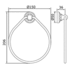 Perrin & Rowe Victorian PR Victorian Handtuchring