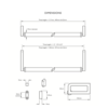 Lefroy Brooks 1940 Fifth LB 1940 Fifth 24" towel rail DP-4609