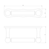 Lefroy Brooks 1900 Classic LB1900 Classic WC-Rollenhalter LB-4945