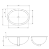 Lefroy Brooks 1900 Classic LB Classic undercounter oval basin