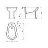 Lefroy Brooks 1900 Classic LB Classic bidet Charterhouse