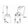 BB Edwardian Tay Thermostat Bad-/Dusch-Set zur Wannenrandmontage