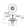 Lefroy Brooks 1910 La Chapelle LB1910 La Chapelle inbwou thermostaatkraan douche FR-8800