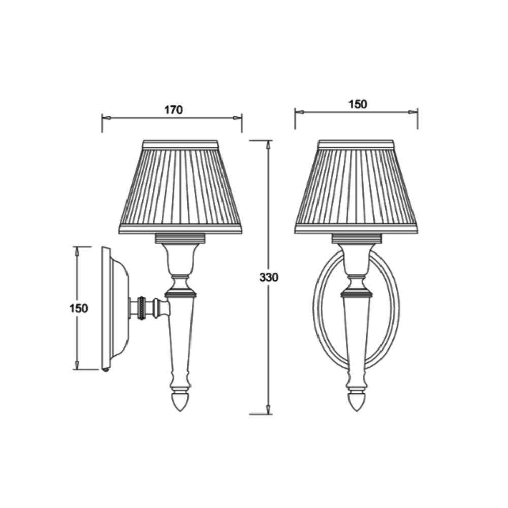 BB Arcade Arcade Bathroom Light AL12