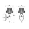 Arcade Wandlampe AL15 BB Arcade Arcade Wandlampe AL15