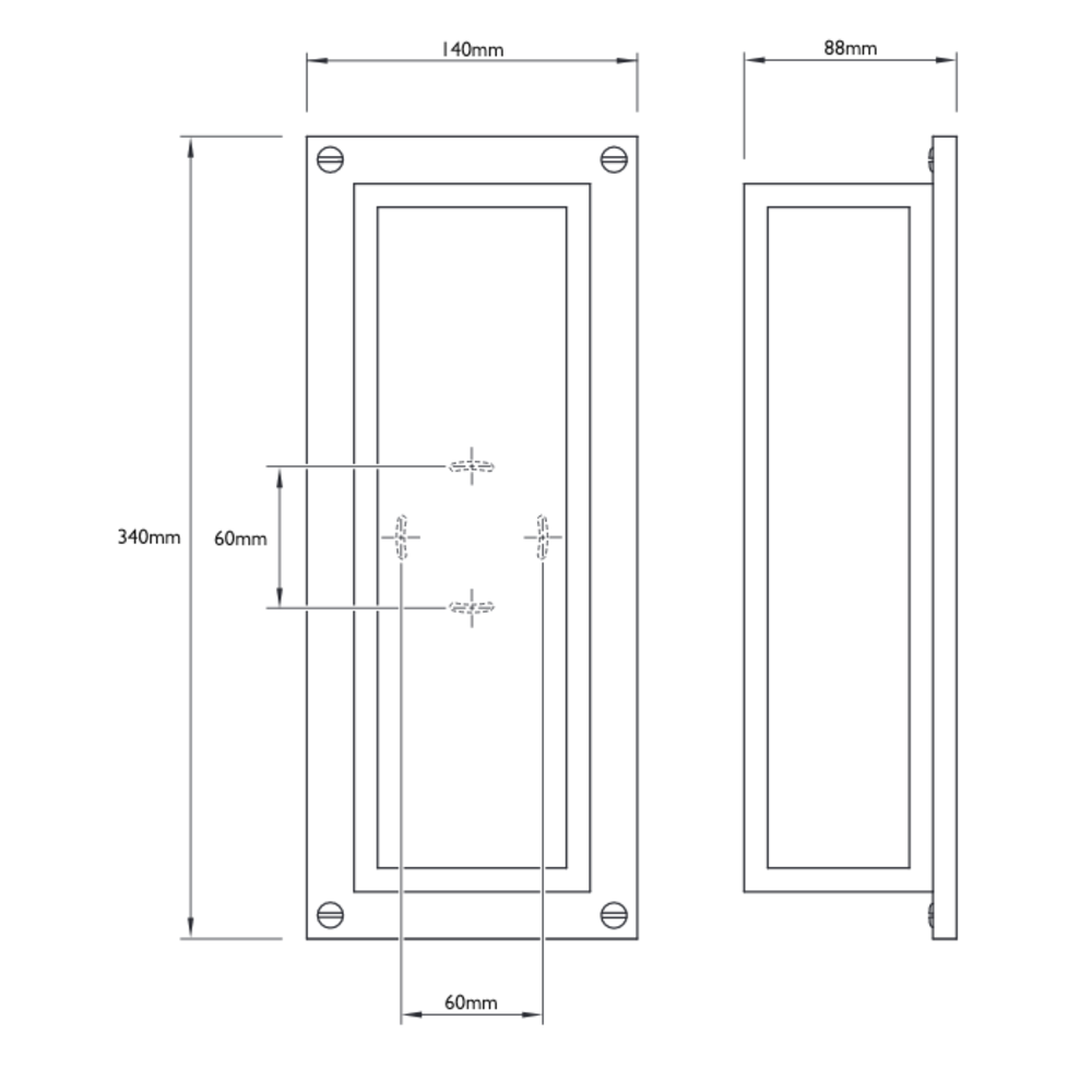 Lefroy Brooks 1930 Mackintosh Lefroy Brooks Deco Bathroom Light DP-4015