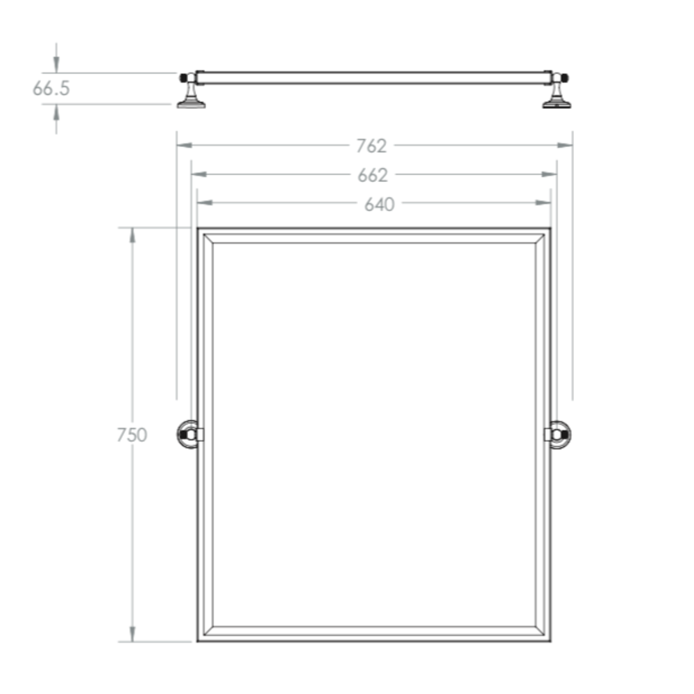 Imperial Imperial Rectangular Mirror Tristan