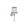 Imperial Imperial Wandlampe mit Lampenschirm Oxford Black