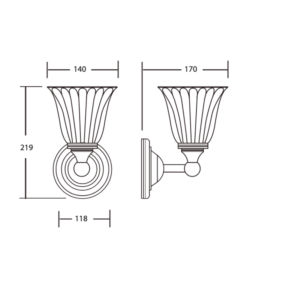 Imperial Imperial Wall light Segovia