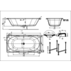 Cleargreen Verde built in bath 180x90 (discontinued) Clearwater Cleargreen Verde built in bath 180x90 (discontinued)