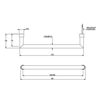 Bard & Brazier B&B Moderner Contemporary-Design Floating D-Rail FDR2 für Strombetrieb