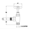 Lefroy Brooks LB Classic - Traditional radiator valves LB-1150