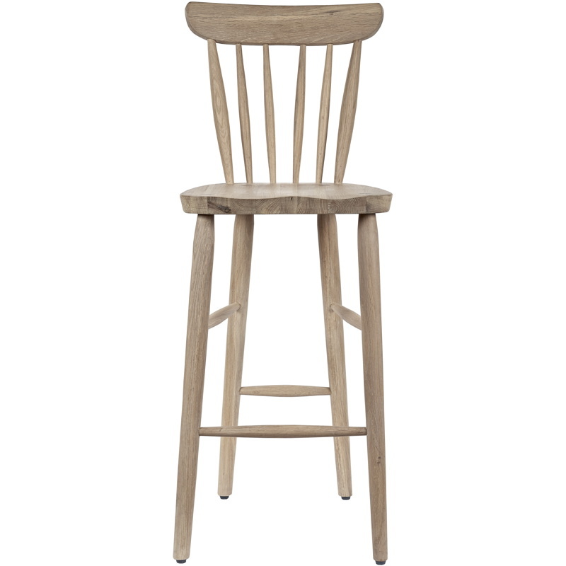 Natural oak bar stool Wardley Neptune TheClassicHouse the classic