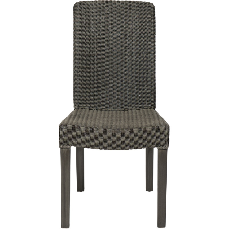 Painted dining chair Lloyd Loom Montague Neptune TheClassicHouse