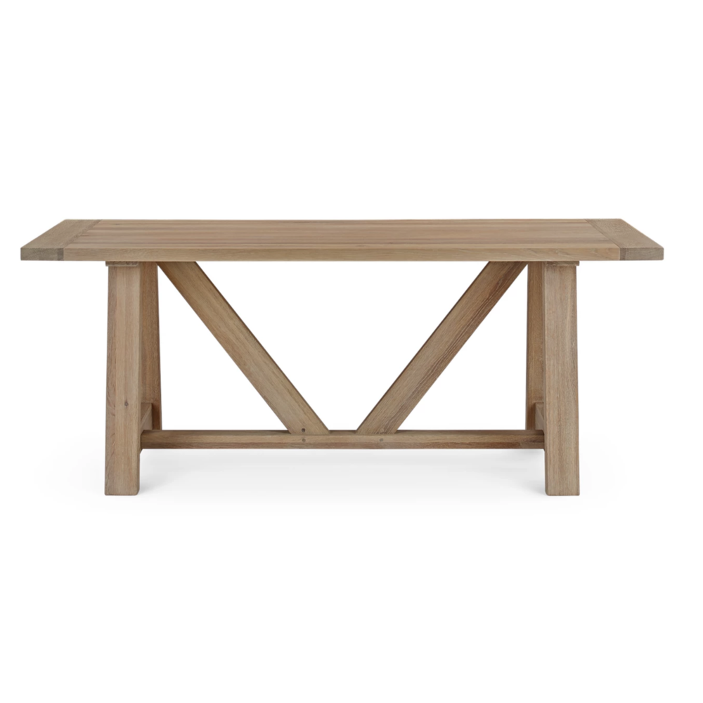 Neptune Neptune Arundel Natural rectangular dining table