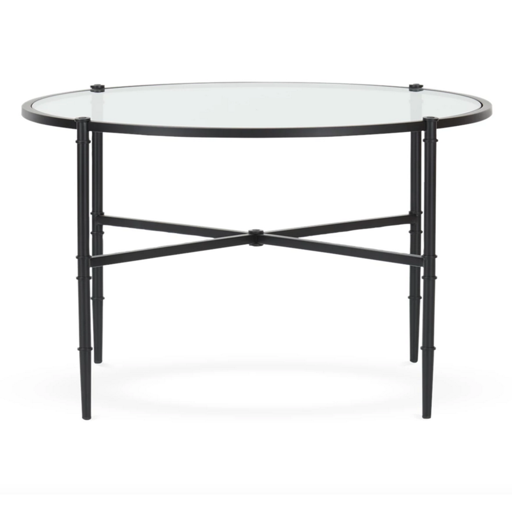 Neptune glass clearance coffee table