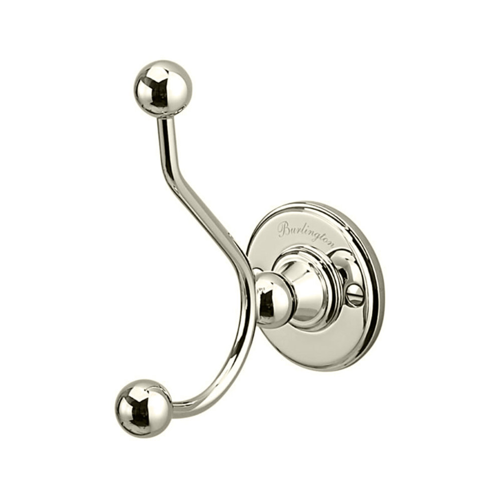 Burlington Edwardian Double Robe Hook A14 - TheClassicHouse - the classic  bathroom and kitchen specialist