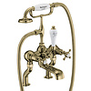 BB Edwardian Claremont bath shower mixer with stand pipes