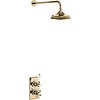 BB Edwardian Trent Concealed thermostatic shower valve with rose