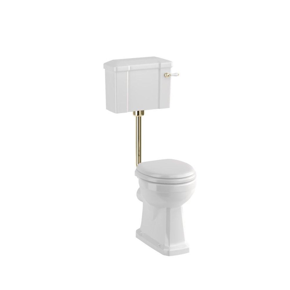 BB Edwardian Low level toilet (p-trap) with porcelain cistern