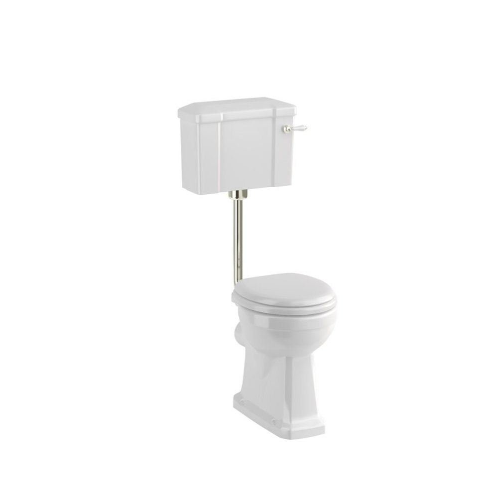 BB Edwardian Low Level toilet with porcelain cistern, S-trap