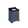 65 basin unit with Black Granite Minerva top and basin FF8-BB66 BB Edwardian 65 basin unit with Black Granite Minerva top and basin FF8-BB66
