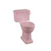 BB Edwardian Bespoke Close coupled toilet with cistern - p-trap - Confetti Pink